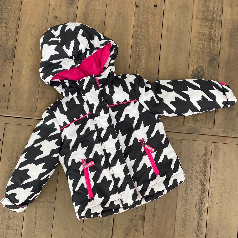 2-in-1 Houndstooth Coat